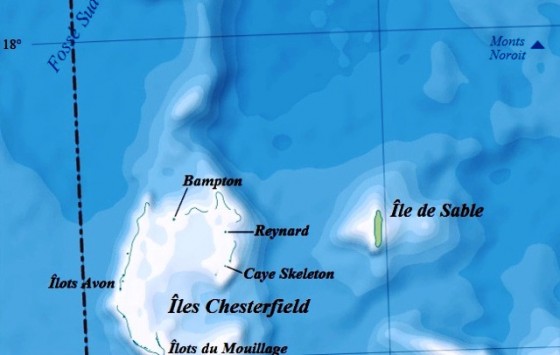 Ilhe de Sable (mapa francés)