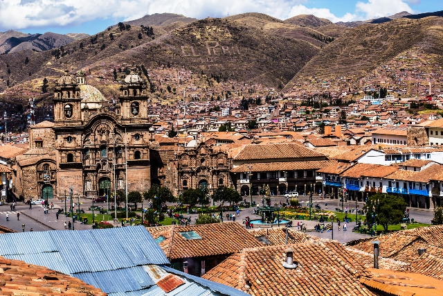 General View Of The City Of Cuzco, Peru