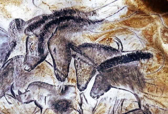 peintures-chevaux-grotte-chauvet-caverne-pont-arc-ardeche