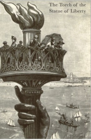 the-torch-of-the-statue-of-liberty
